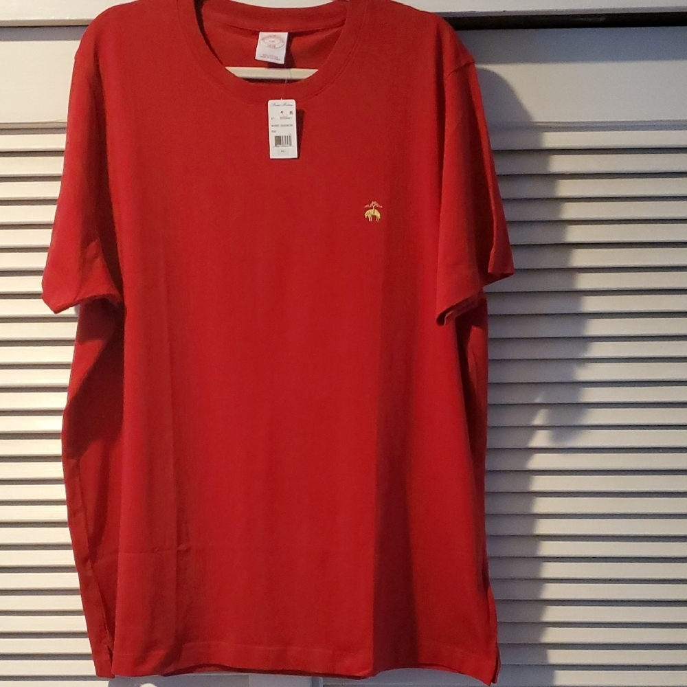 Brooks Brothers Men's Red Shirt Size XXL